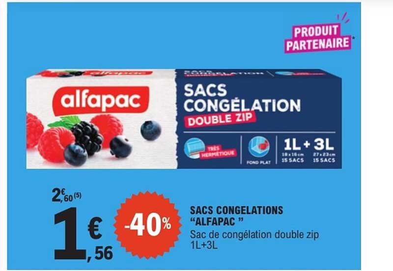 SACS CONGELATIONS “ALFAPAC”