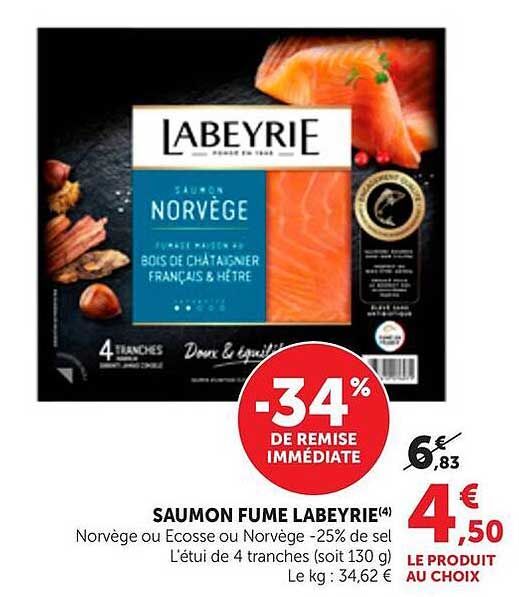 SAUMON FUME LABEYRIE