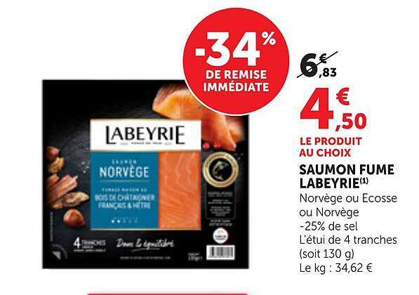 SAUMON FUME LABEYRIE