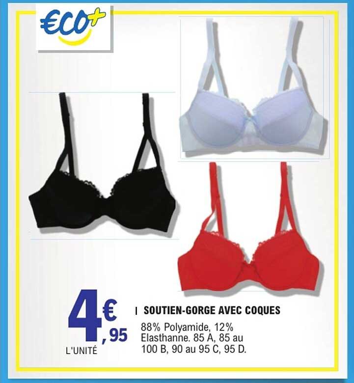 SOUTIEN-GORGE AVEC COQUES