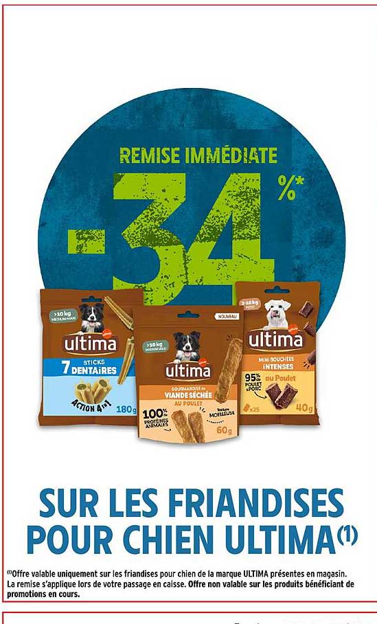 SUR LES FRIANDISES POUR CHIEN ULTIMA(1)