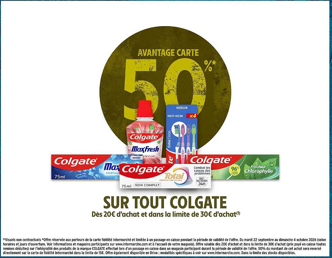SUR TOUT COLGATE