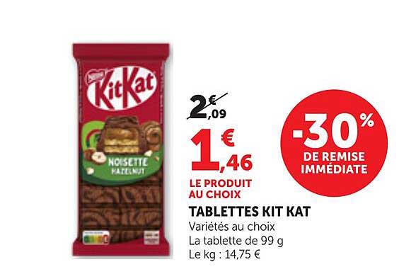 TABLETTES KIT KAT