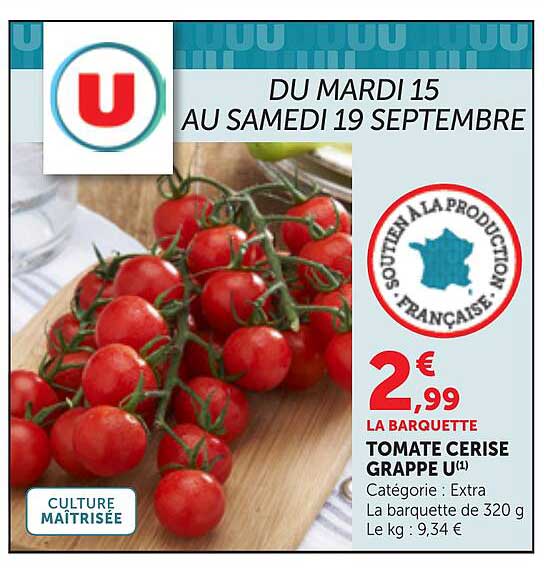TOMATE CERISE GRAPPE U(1)