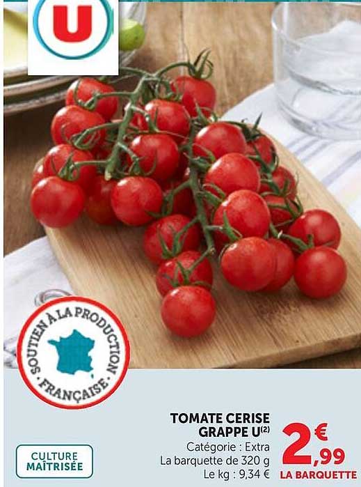 TOMATE CERISE GRAPPE U(2)