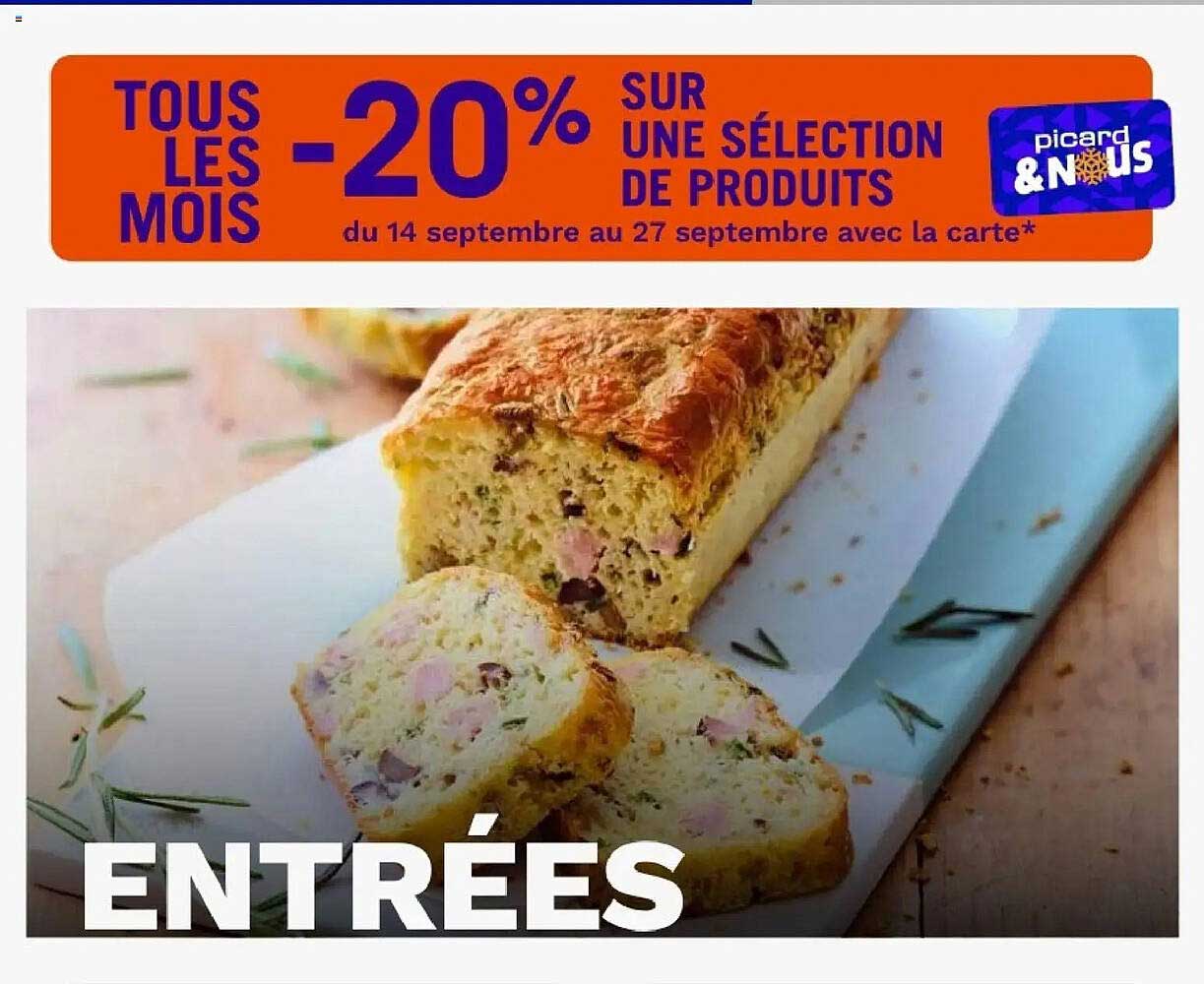 TOUS LES MOIS -20% SUR UNE SÉLECTION DE PRODUITS