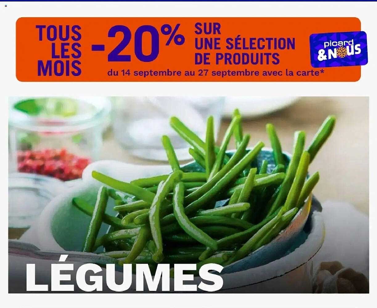 TOUS LES MOIS -20% SUR UNE SÉLECTION DE PRODUITS