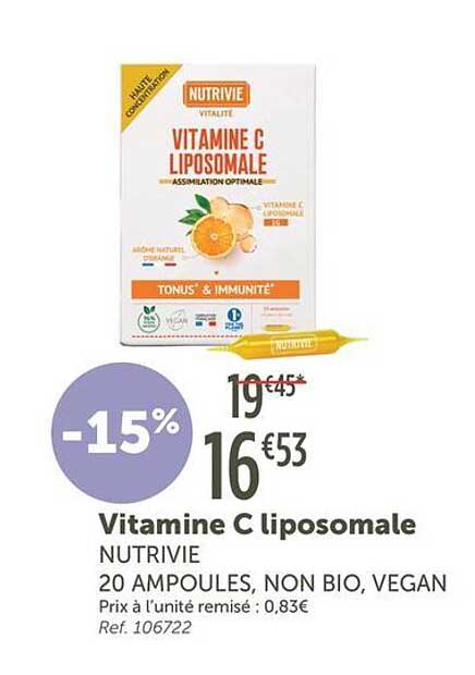 Vitamine C liposomale