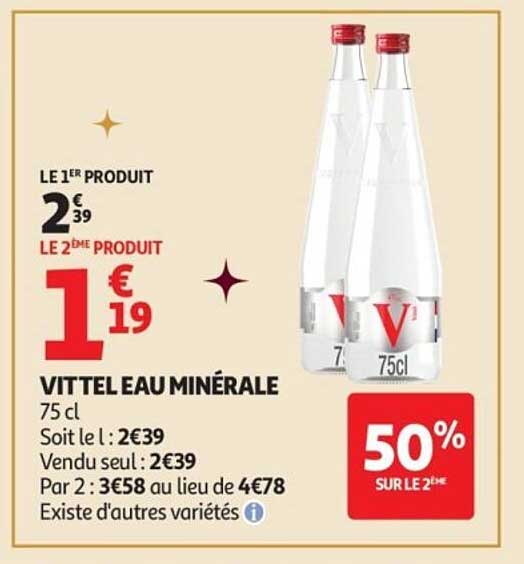 VITTEL EAU MINÉRALE