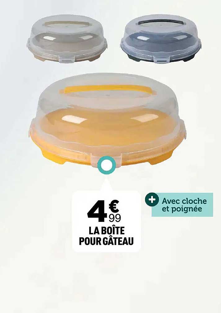 LA BOÎTE POUR GÂTEAU