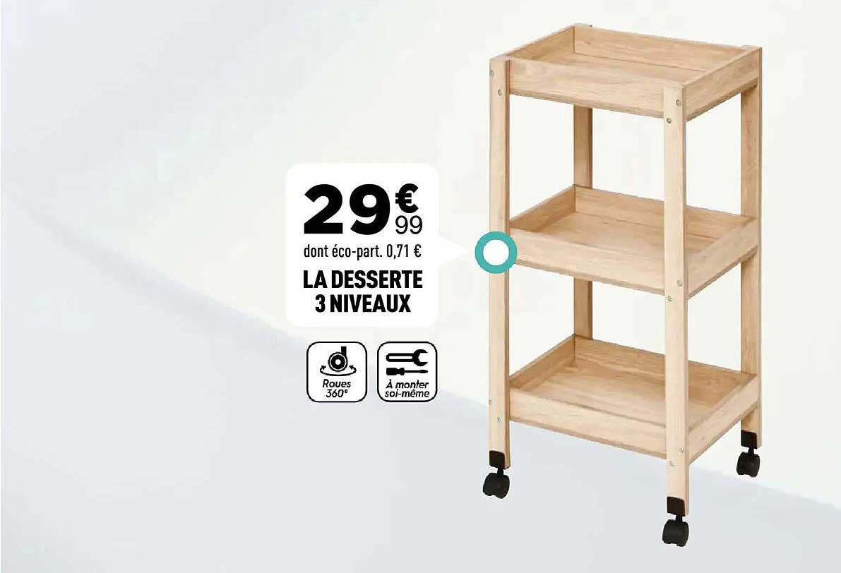 Desserte Cuisine Centrakor