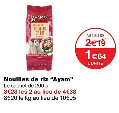 Nouilles de riz "Ayam"