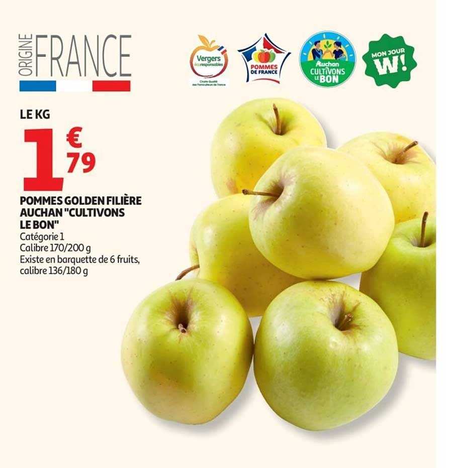 Prix Des Pommes Golden