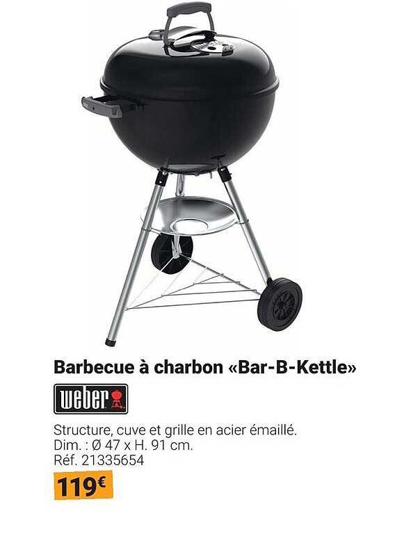 Barbecue à charbon «Bar-B-Kettle»
