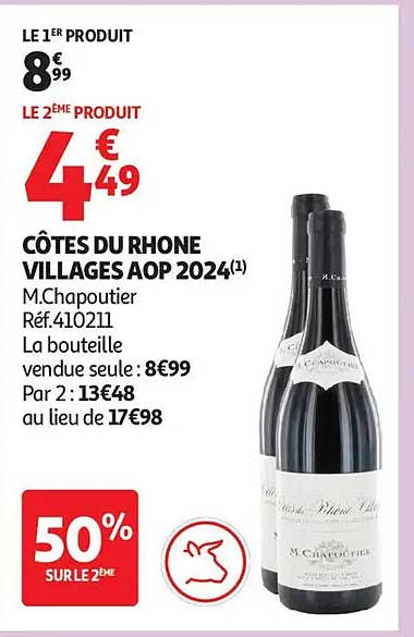 CÔTES DU RHONE VILLAGES AOP 2024