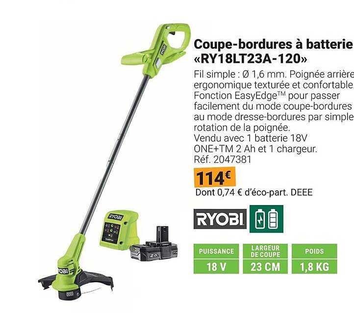 Coupe Bordure Batterie Lidl
