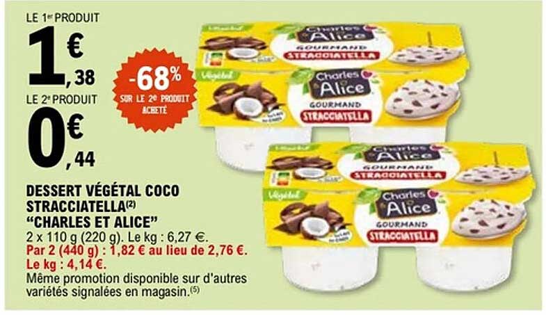 Promo Dessert V g tal Coco Stracciatella Charles Et Alice Chez E promo-dessert-v-g-tal-coco-stracciatella-charles-et-alice-chez-e