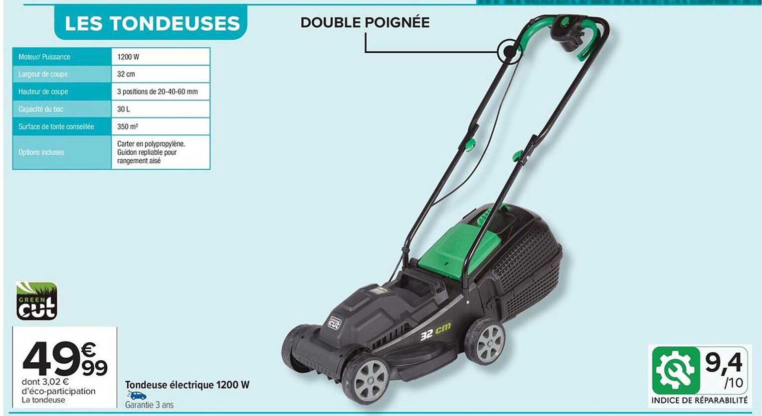 Tondeuse Electrique Carrefour Promonull