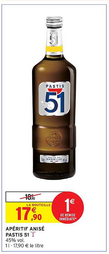 APÉRITIF ANISÉ PASTIS 51