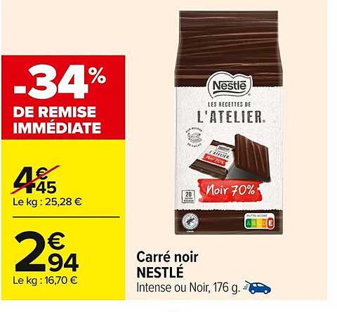 Carré noir NESTLÉ