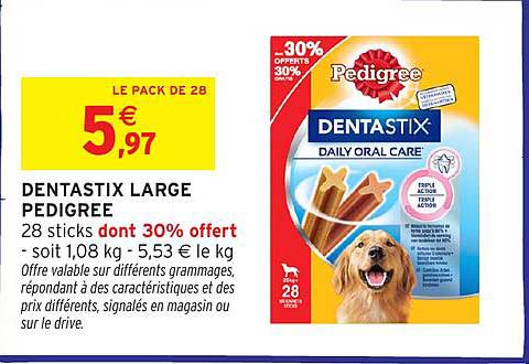 DENTASTIX LARGE PEDIGREE