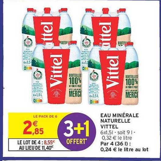 EAU MINÉRALE NATURELLE VITTEL