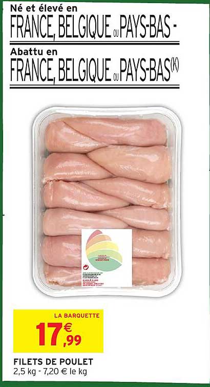 FILETS DE POULET