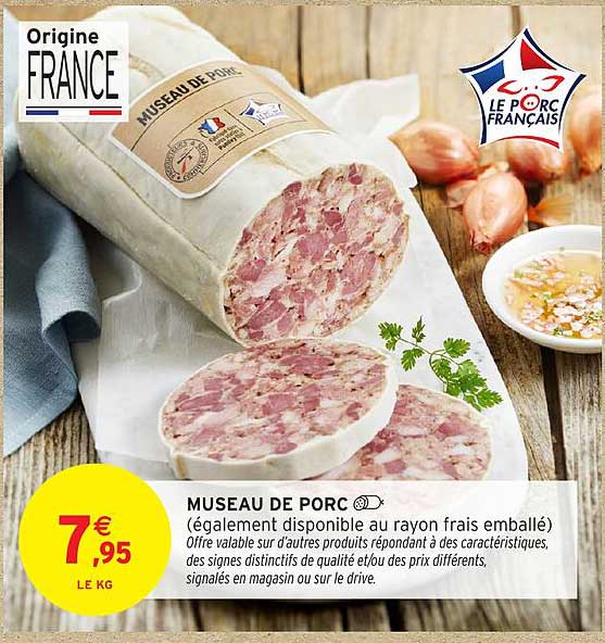 MUSEAU DE PORC