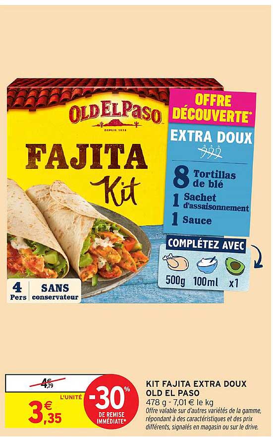 OFFRE DÉCOUVERTE EXTRA DOUX