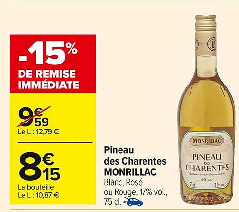 Pineau des Charentes MONRILLAC
