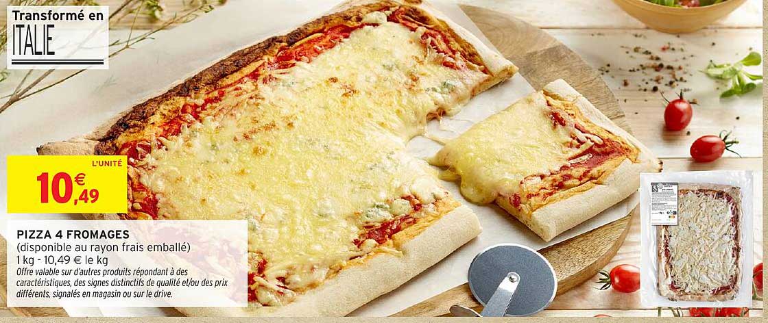 PIZZA 4 FROMAGES