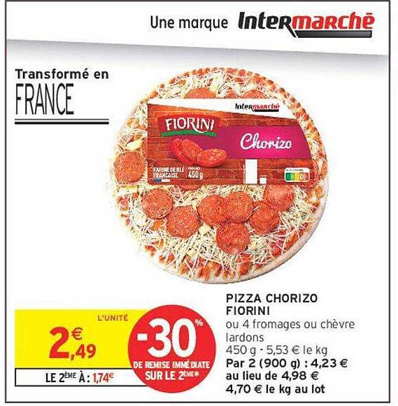PIZZA CHORIZO FIORINI
