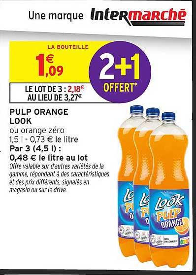 PULP ORANGE LOOK ou orange zéro