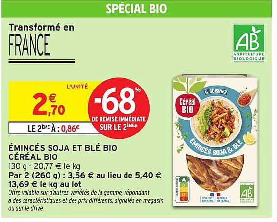 SPÉCIAL BIO