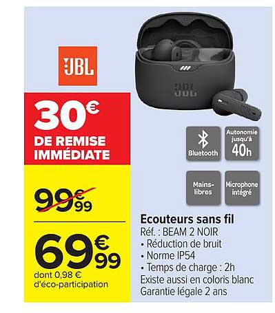 30€ DE REMISE IMMÉDIATE