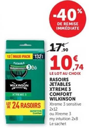-40% DE REMISE IMMÉDIATE