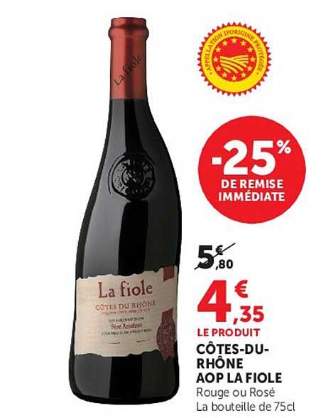 CÔTES-DU-RHÔNE AOP LA FIOLE