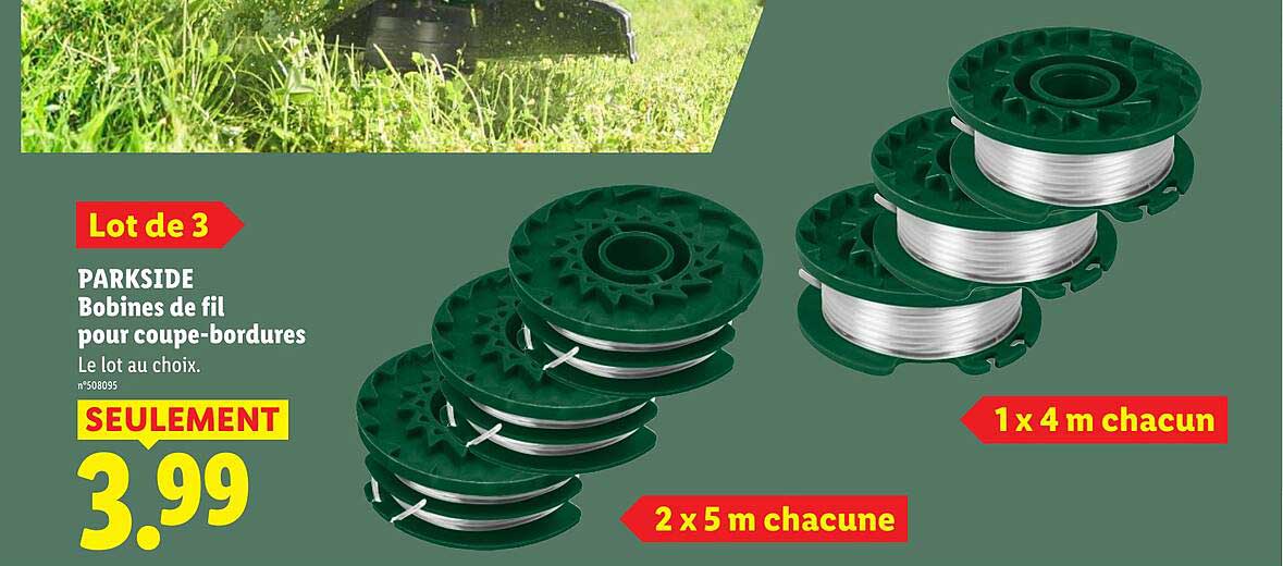 Fil Coupe Bordure Parkside