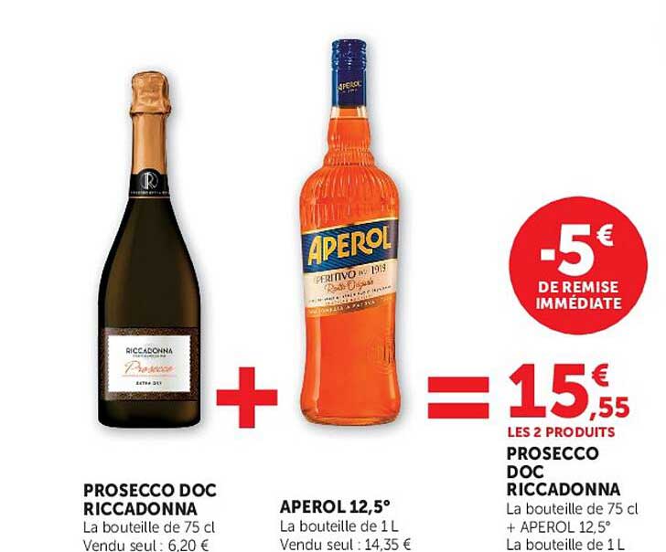 PROSECCO DOC RICCADONNA + APEROL 12,5°
