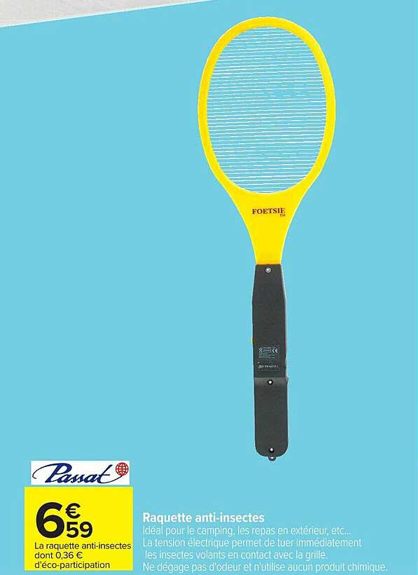 Raquette anti-insectes