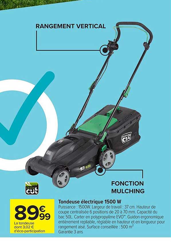 Tondeuse Electrique Carrefour Promonull