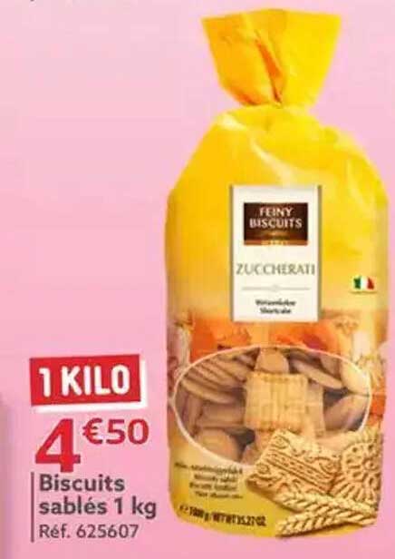 Biscuits sablés 1 kg