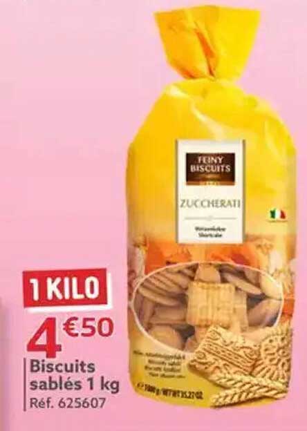 Biscuits sablés 1 kg