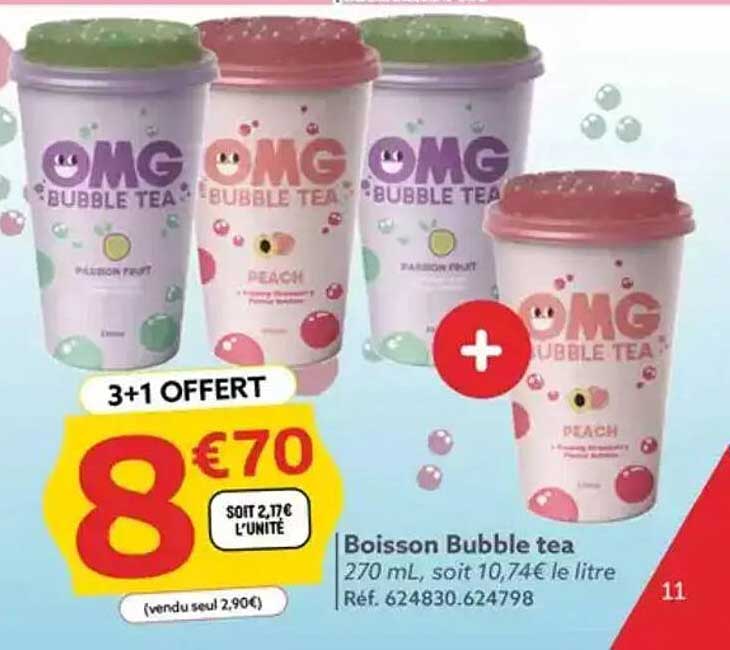 Boisson Bubble tea