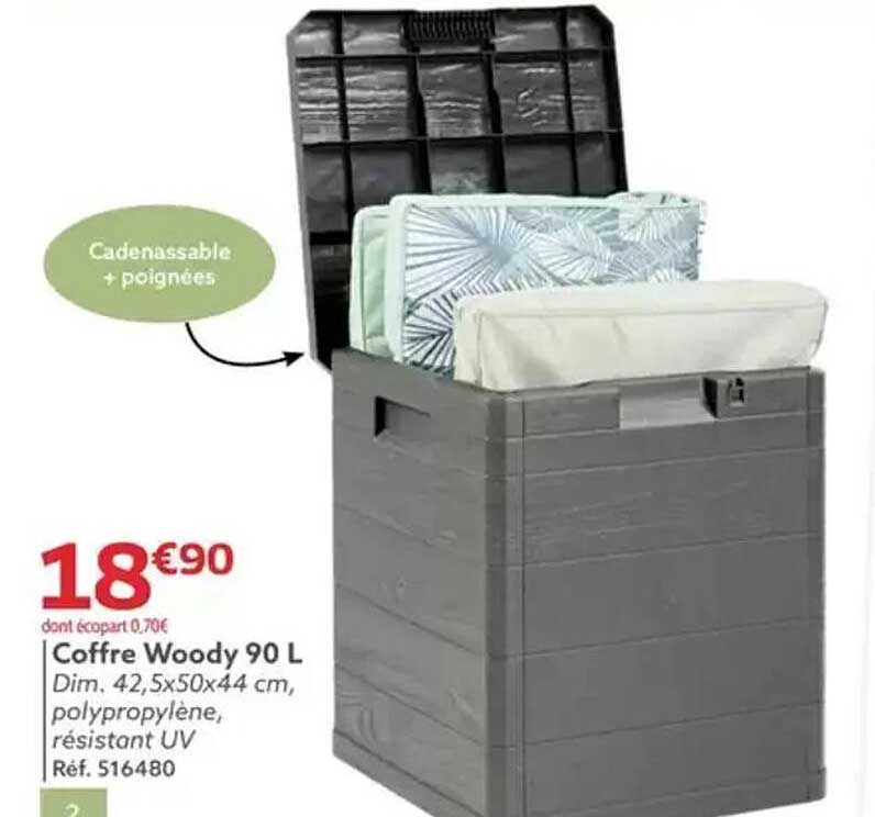 Coffre Woody 90 L
