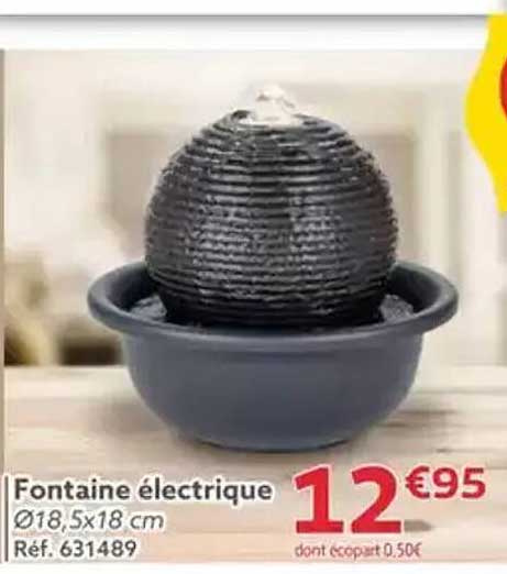 Fontaine électrique