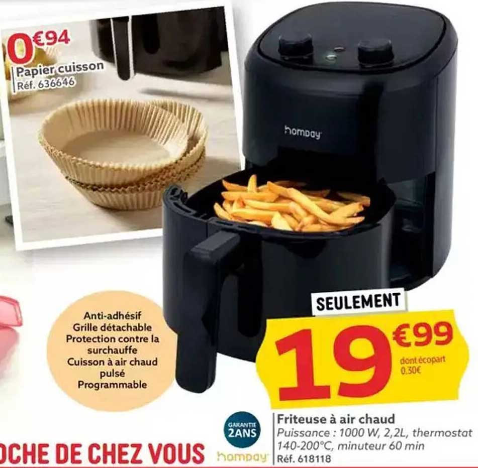 Friteuse à air chaud