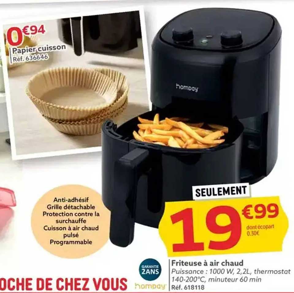 Friteuse à air chaud