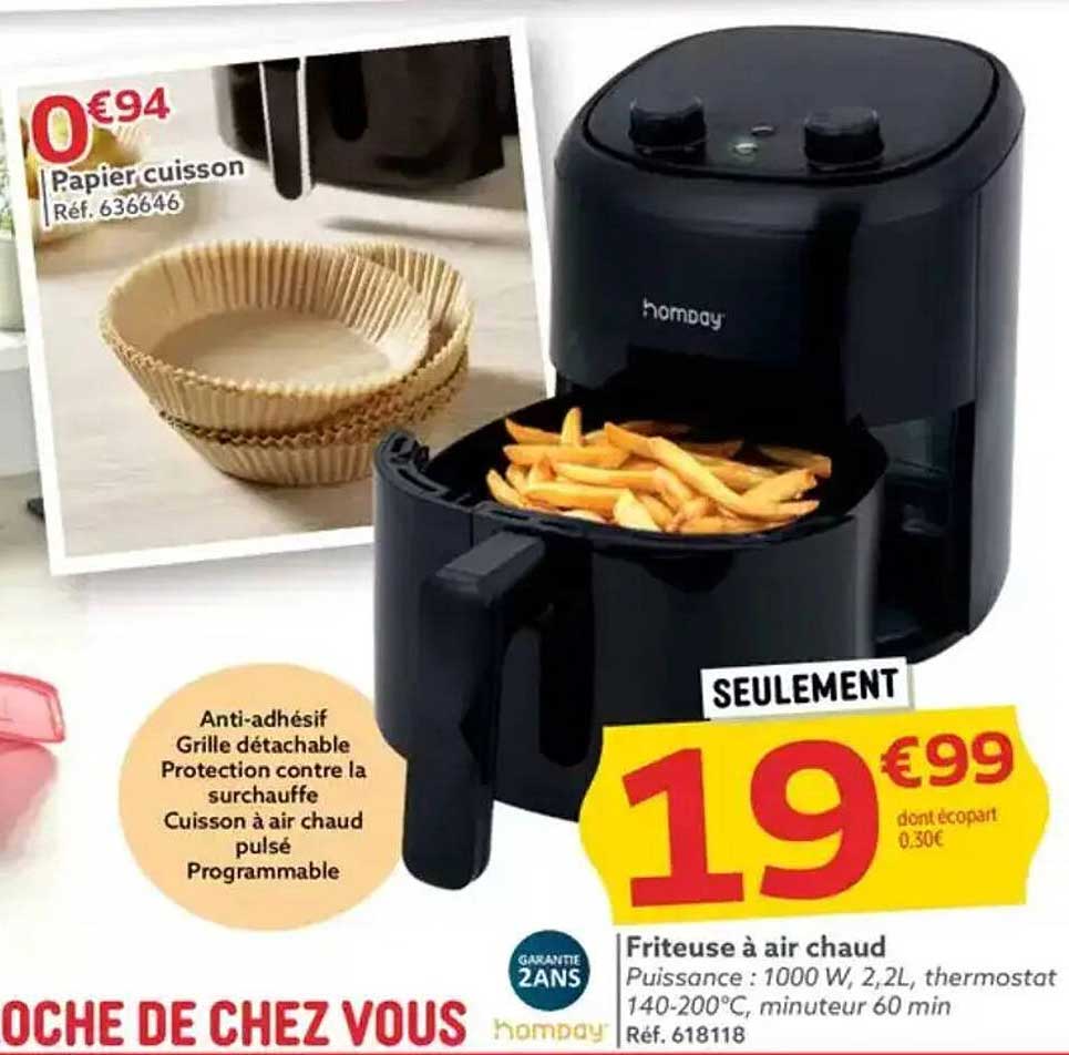 Friteuse à air chaud
