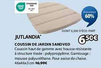 JUTLANDIA COUSSIN DE JARDIN SANDVED